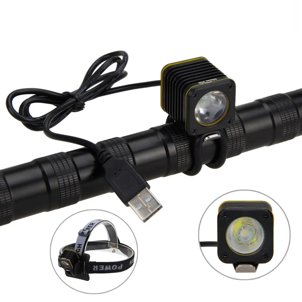 Clearance MINI USB 5000lm 4 modes XM-L T6 LED BICYCLE LIGHT HEAD TORCH BIKE Light Headlight MOUNTAIN LAMP 2