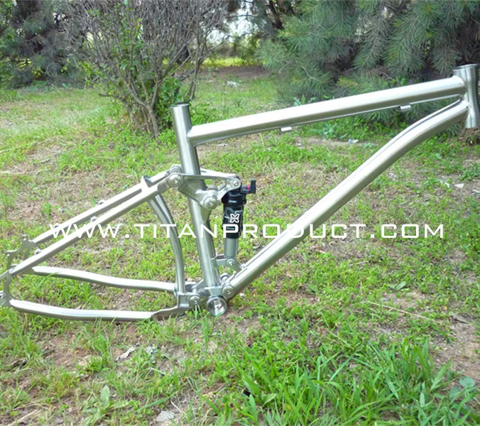 Titanium Full Suspension Frame 1 Bicycle Frame AliExpress