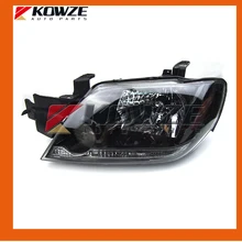 2 шт. головная лампа светильник налобный фонарь для Mitsubishi Outlander Airtrek CU5 2001-2004 8301A169 8301A170 8301B851 8301B852