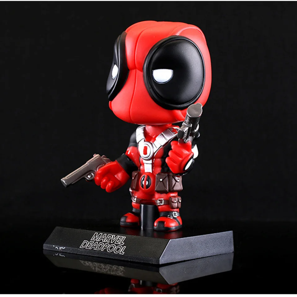 X-man Nendoroid Series Deadpool 2 Orechan Edition Hot Toys Cosbaby Collective Model PVC Ation Figure  For 12-15 Years Children   (4)