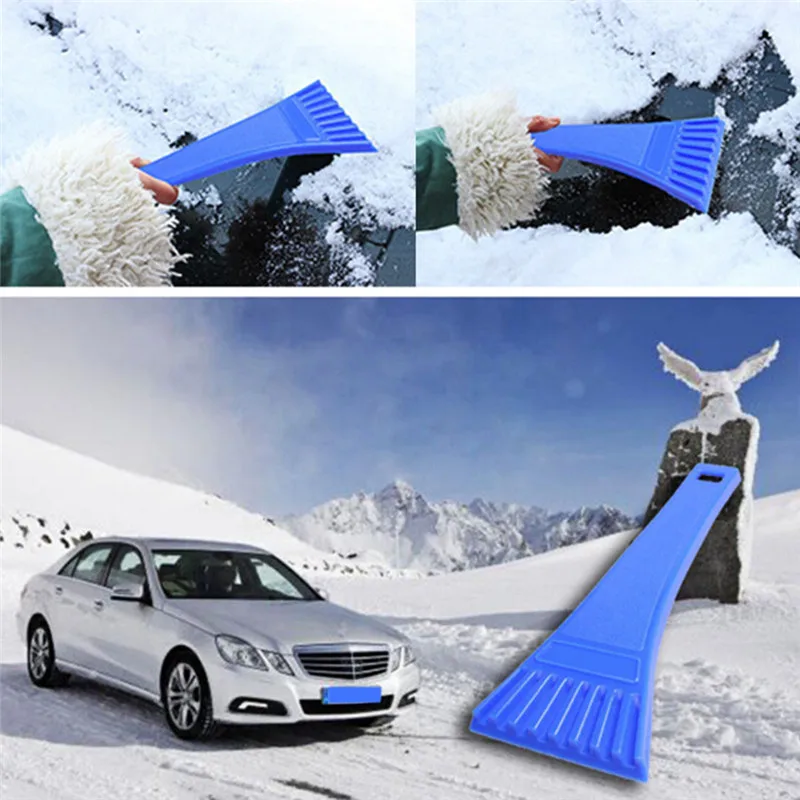 Высокое качество 1 шт. автомобильный Стайлинг автомобиля скребок для снега и льда щетка для снега Лопата щетка для удаления
