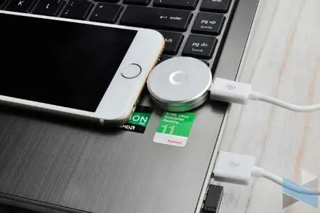 Г. Otg круг металлический для мобильного телефона apple usb флэш-накопитель 8 ГБ 16 ГБ 32 ГБ 64 ГБ для iphone ipad компьютер двойной usb флэш-диск - Цвет: Silver