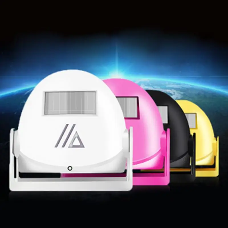 

Home Smart Infrared 0-8m Sensor Welcome guest Doorbell Electronic Device Modern House Door Bell many colors to choose