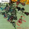 30/50pcs/package Wholesale Mix Styles Random Send Cartoon Flatback Wooden Buttons For Craft DIY Scrapbooking Sewing Crafts L-1 5