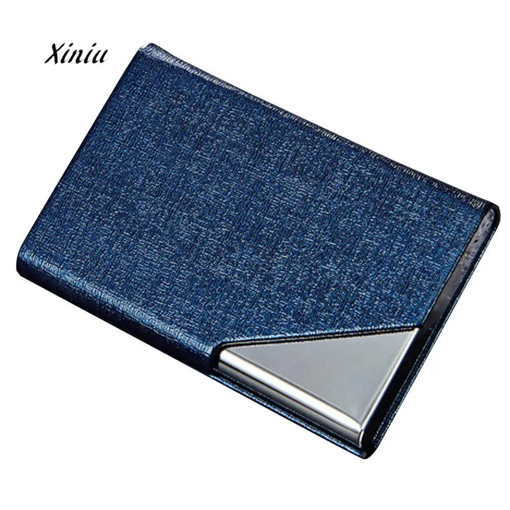 New Fshion Business Men Card Wallets Stainless Steel Pocket Stainless Steel Metal Business Card ...