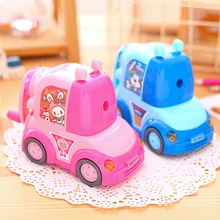 Deli 0730 точилка для автомобильных карандашей для студентов точилка для ручных карандашей один шт школьные принадлежности для обучения милые стационарные