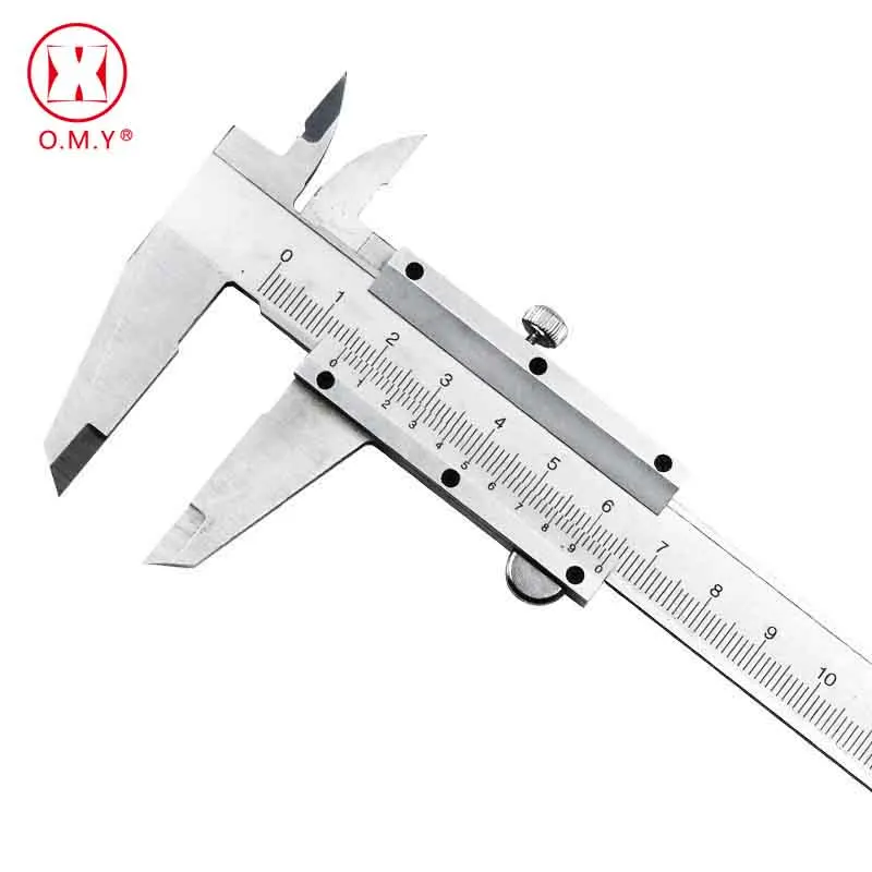 

Vernier Caliper 6" 0-150mm 0.02mm Metal Calipers Stainless Steel Hardened Metric Machinist Thickness Micrometer Measuring Tools