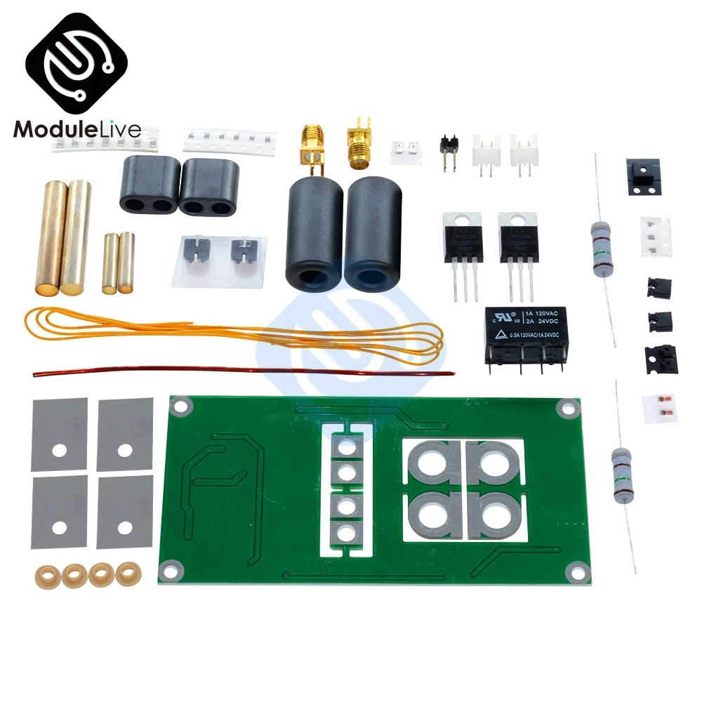 70 Вт SSB Линейный Усилитель Мощности HF для FT-817 KX3 Ham Радио 13,8 В блок питания DIY комплекты