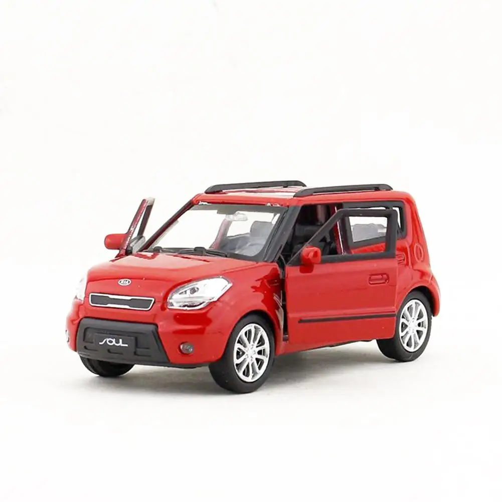 

1:36 Alloy Pull Back Model Car Simulation Vehicles Diecast Kia Soul SUV Music&Flash Diecast Toy Vehicle