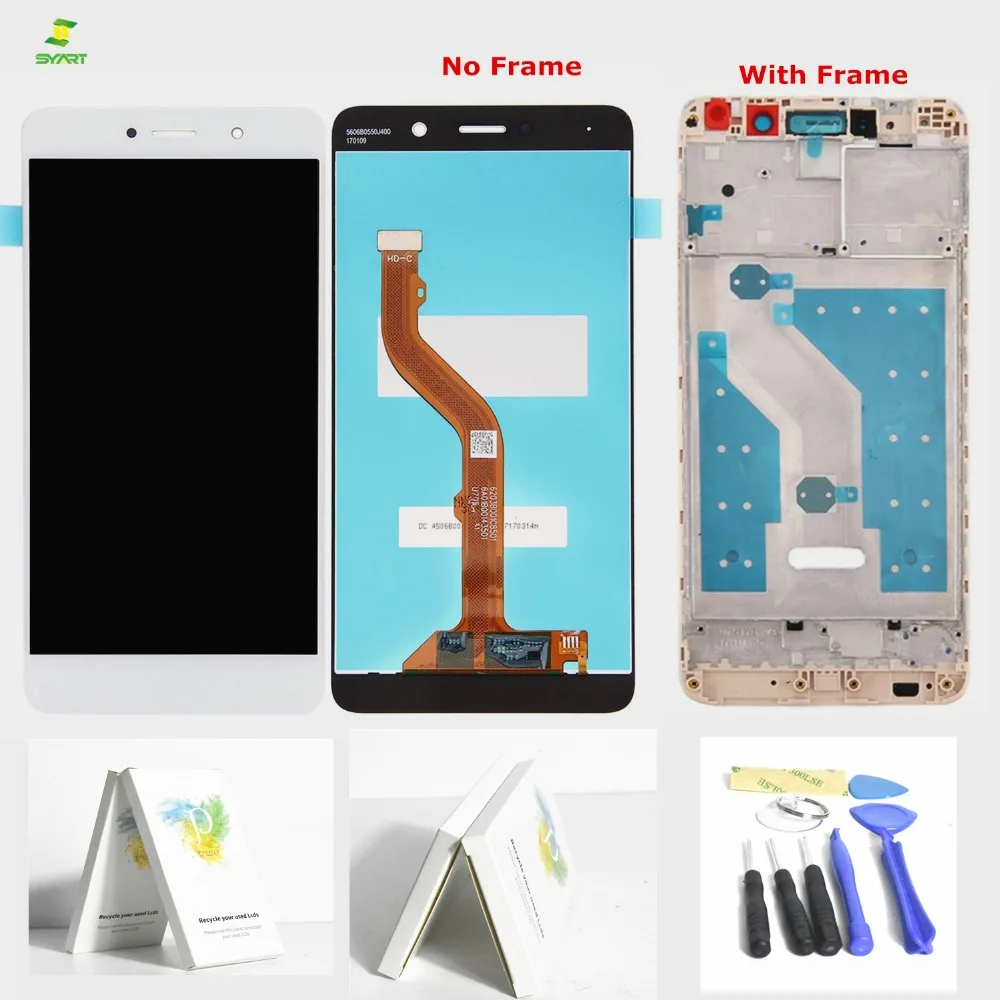 

2017 Version 5.5'' Display For HUAWEI Y7 Prime Screen For HUAWEI Enjoy 7 Plus LCD Touch Screen Digitizer with Frame Black Color
