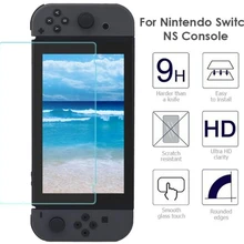 2 шт. в розничной коробке для nintendo Switch закаленное стекло 9H 2.5D противоударный экран с защитой против царапин защитная пленка