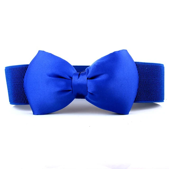 Buy New Fashion PU leather Cummerbunds Bow Tie