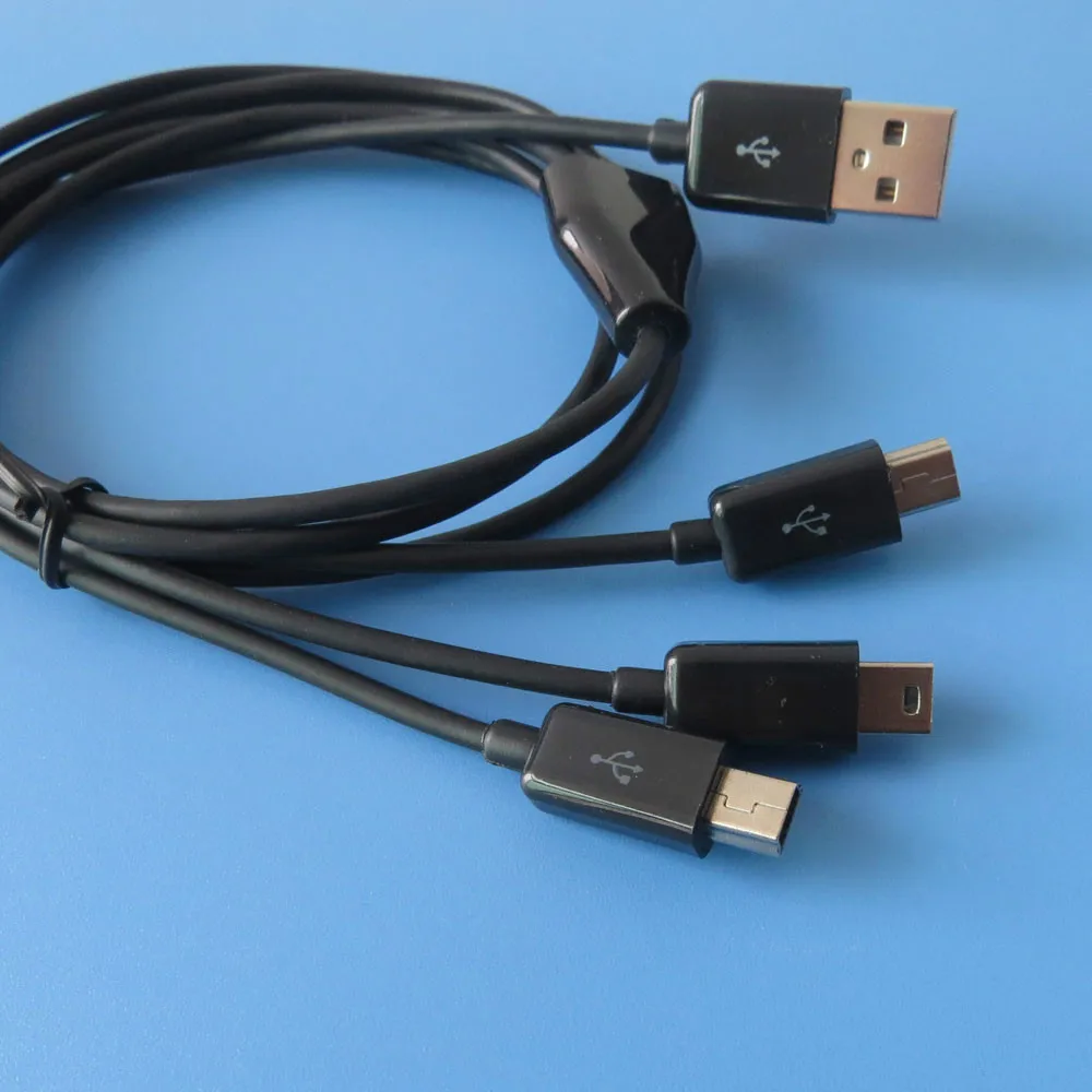 3 в 1 Мини usb кабель для зарядки данных 1 метр