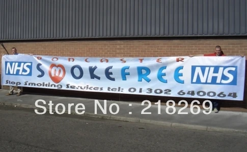 

printing the cheapest outdoor banner (9 oz.), promotion usage banner