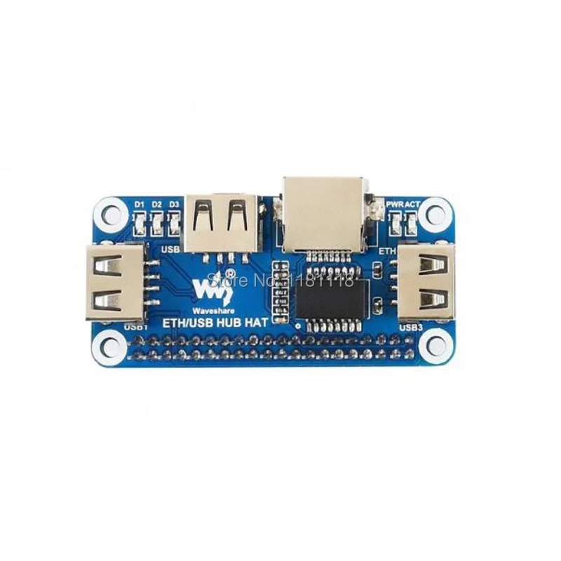 Raspberry pi Zero w wh Ethernet Hub Hub Usb 1x Rj45 3x Usb - Imagem 6