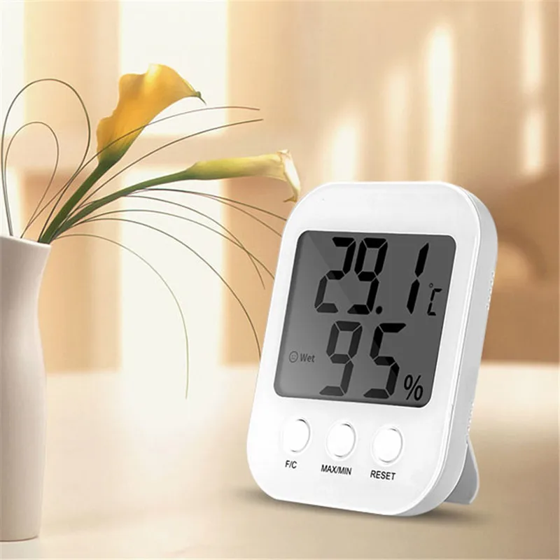 

Bakeey Loskii Smart Home SH-15 Digital Indoor Humidity Temperature Monitor Thermometer Hygrometer LCD Screen Display Electronics