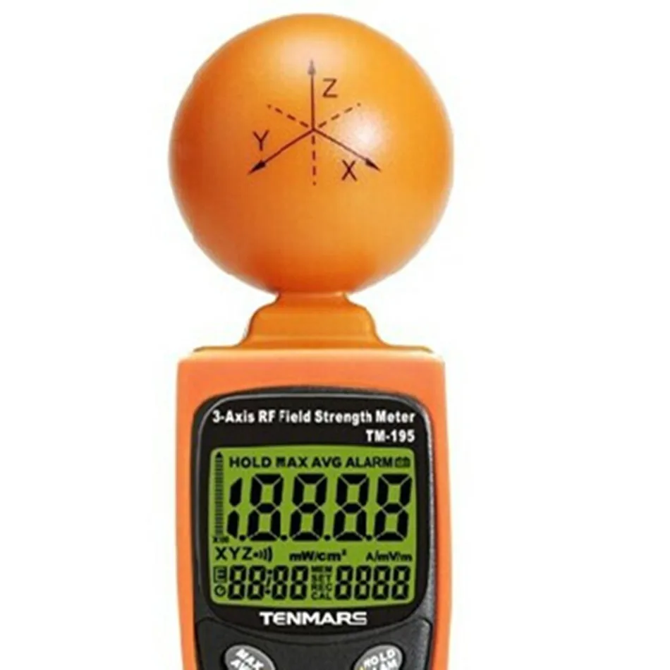 TM 195 3 Axis RF измеритель напряженности поля высокочастотный детектор