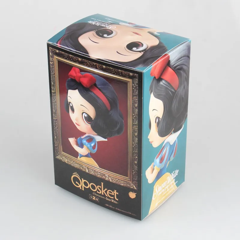 2017 Movie Cartoon Princess Snow White Action Figure Model Toys Big Eyes Snow White Dolls Cake Home Decor 14cm  (5)