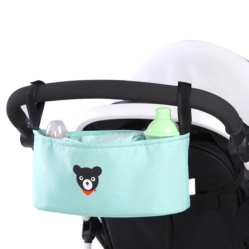

Baby Stroller Bag Large Capacity Hook Storage Bag Baby Bottle Storage Bag Cart Universal Storage Bag