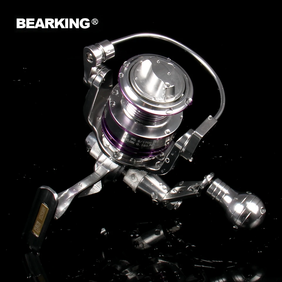Новинка 2017 Bearking 3000 4000 спиннинговая полностью Металлическая Рыболовная катушка 10