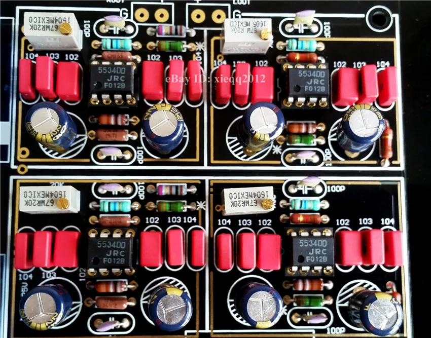 Предусилитель QP1 Mini MBL6010 сборная плата|Усилители мощности| |
