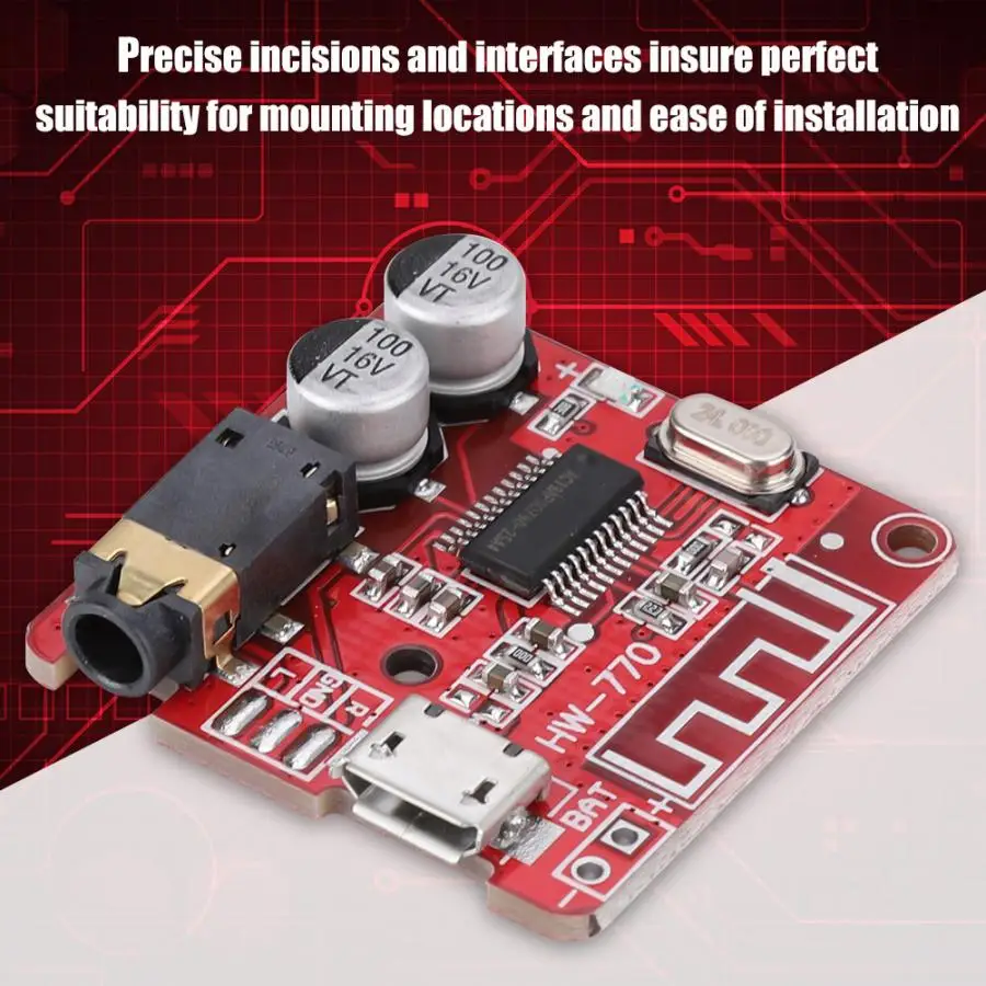 

New MP3 Bluetooth 4.1 Lossless Decoder Board Car Speaker Amplifier Board Stereo Decoder Board