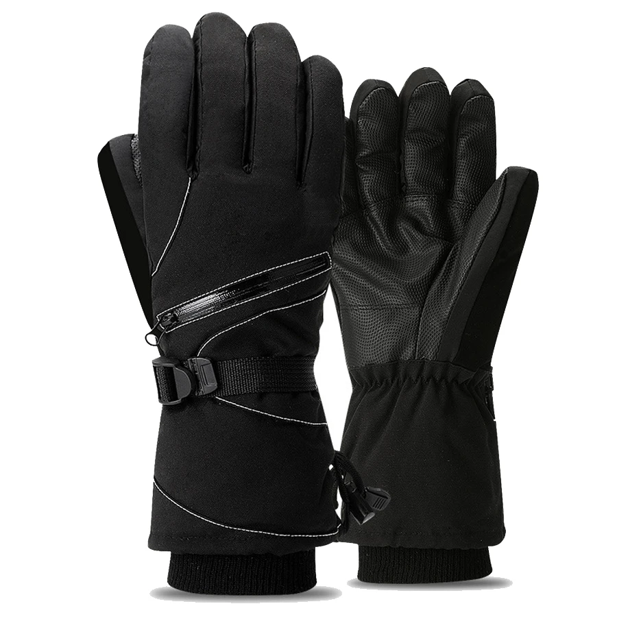 

Bicycle Gloves Winter Thermal Skiing Motorcycle Outdoor Sports Windproof Full Finger MTB Non-slip Cycling Gloves For Men Women