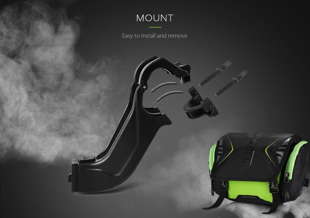 Sale INBIKE Waterproof Bicycle Bag Large Capacity Handlebar Front Tube Bag Bike Pocket Shoulder Backpack Cycling Bike Backpack 3