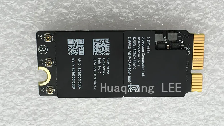Оригинальная BCM94360CSAX для Apple Pro Retina A1425 A1502 A1398 Wifi карта 802.11ac и Bluetooth 4 0 Карта