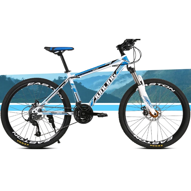 

high quality carbon steel material 24 speed 21 inch Straight handlebar bicycle supplier wheel mountain bike