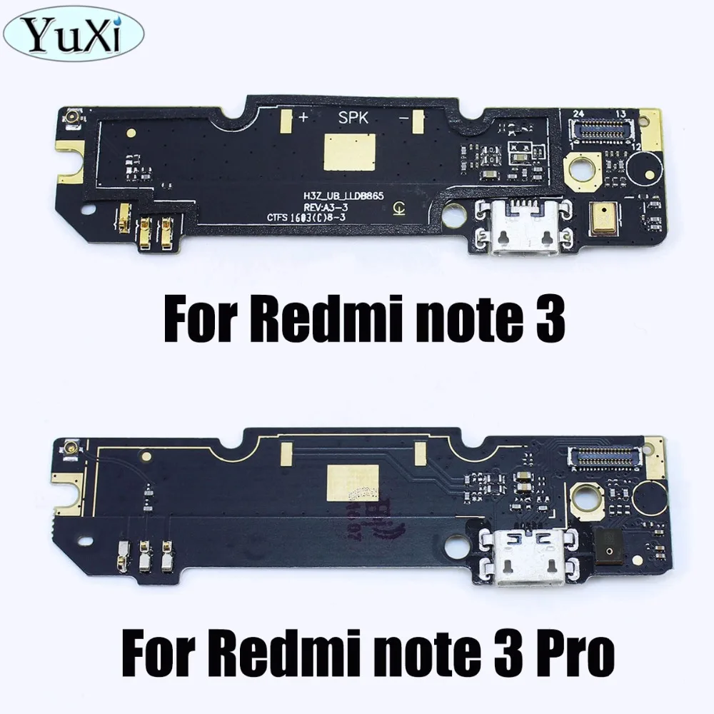 

YuXi For xiaomi For Redmi Note 3 Note3 Pro USB Dock Connector Charging Port Flex Cable USB Charger Plug Repair Parts