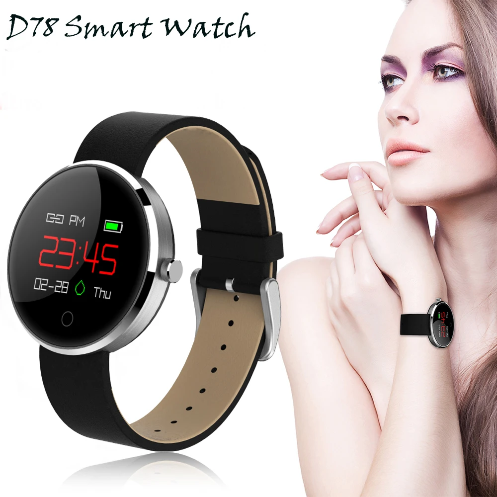 

Timethinker D78 Women Smart Watches Reloj Deportivo Men Sports Smartwatch Blood Pressure Heart Rate Monitor Fitness Tracker IP68