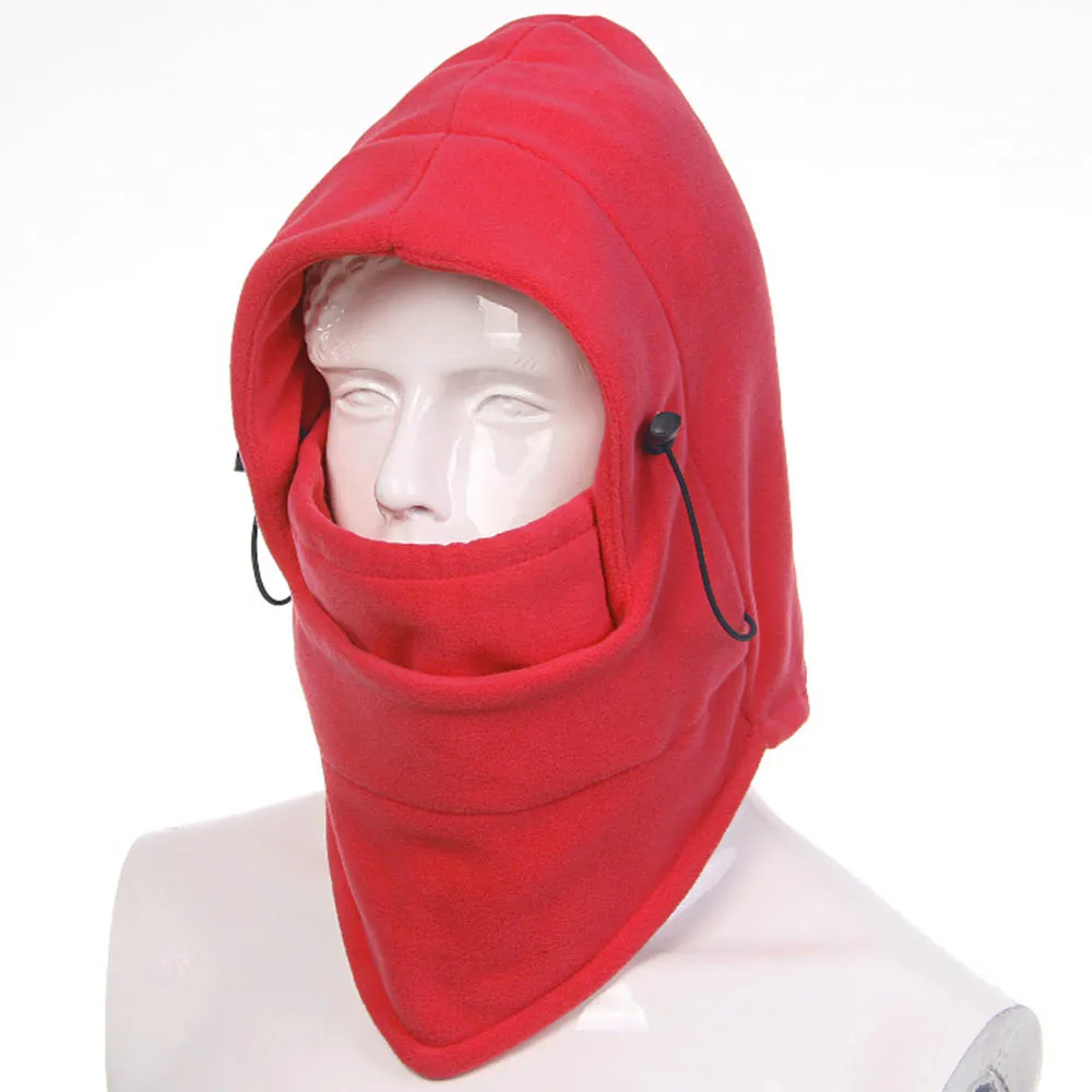

Unisex Winter Warm Fleece Warmer Hat Neck Ear Face Cover Mask Windproof for Cicyling Hiking Camping