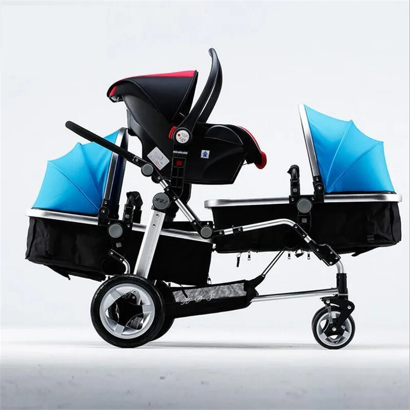 Merek Kembar Tiga Gerobak Untuk 3 Anak Anak Kereta Bayi Kembar Tiga Stroller Multi Fungsi Troli Tinggi Pemandangan 0 3 Tahun Tua Aluminium Aluminum Baby Stroller Aluminum Tapbaby Cashmere Aliexpress