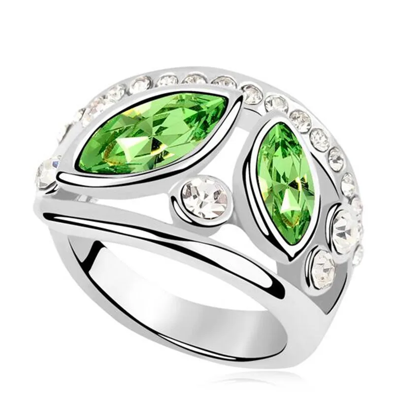 Женские кольца на палец SHDEDE модные ювелирные украшения с кристаллами Swarovski