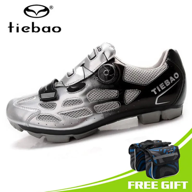

Tiebao Cycling Shoes 2018 Unisex Outdoor Sport MTB Mountain Bike Racing Self-Locking bicycle sport Shoes for man sneakers women