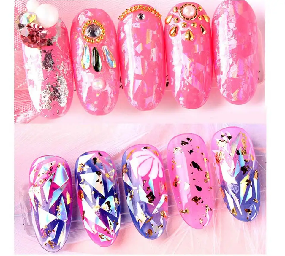 Ellwings 16 мл клей со звездочками Professional Art Nail Star звездное небо Фольга для ногтей маникюр Дизайн ногтей Стикеры передачи DIY инструмент
