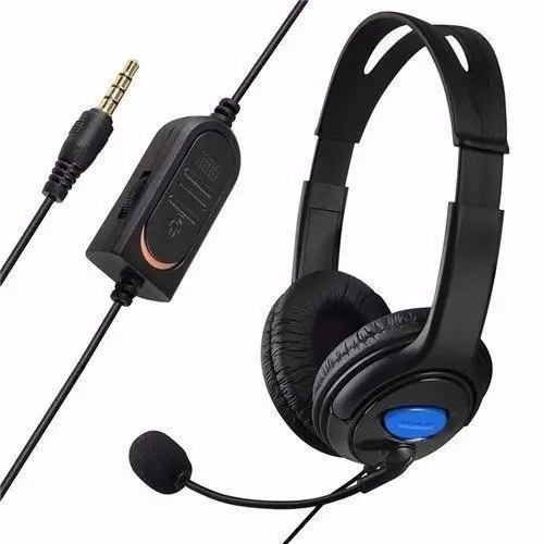 

Seller Recommend 3.5mm Headphone Game Gaming Headphones Headset with Mic Wired for PS4 Sony PlayStation 4 /PC Computer NI5L