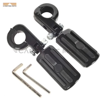 

Universal 1.25" 32mm Motorcycle Engine Guard Foot Pegs Footpeg Moto Foot Rest case for Harley Yamaha Suzuki Honda Kawasaki