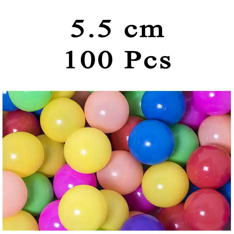 Детские надувные игрушки для бассейна морской шар яма мультфильм игры мячи для сухого бассейна портативный складной бассейн дно может высвобождать воду - Цвет: LSS00180B-100