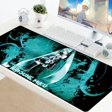 XL большой коврик для мыши сексуальный аниме хацунэ мику игровой коврик для мыши резиновая клавиатура стол коврики для компьютера пк ноутбук 700X300 мм