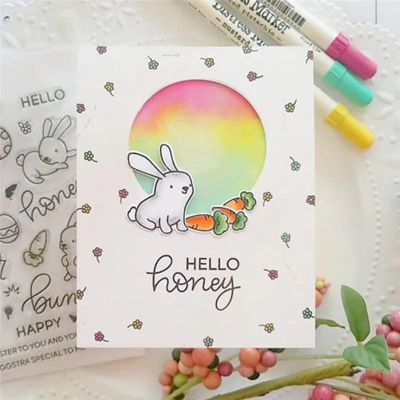 

GJCrafts Letter Dies Honey Metal Cutting Dies for Craft Dies Scrapbooking Card Making Embossing Die Cut Card Making 2019 NEW