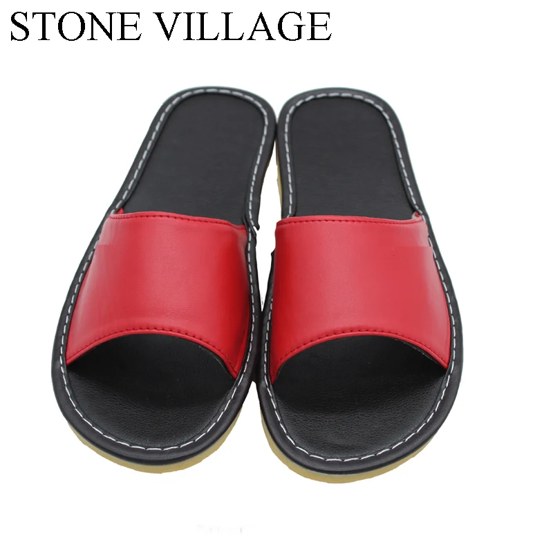 Кожаные домашние тапочки для мужчин и женщин 8 цветов|leather slippers|home slippersslippers men |