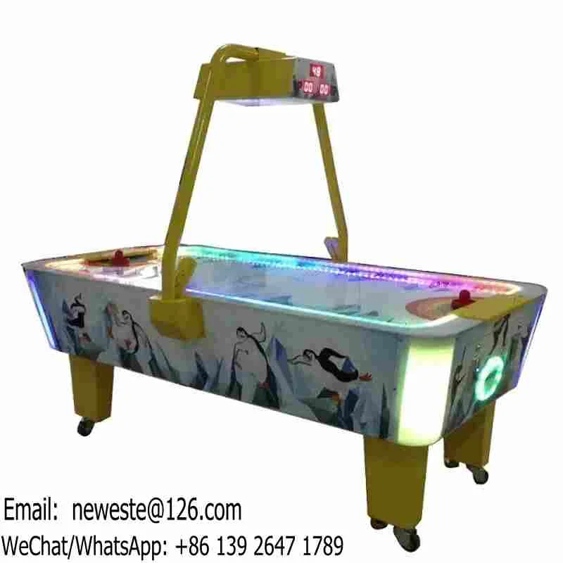 

Indoor Playground Device Amusement Park Adults Teenagers Coin Operated Arcade Game Machine Air Hockey Table