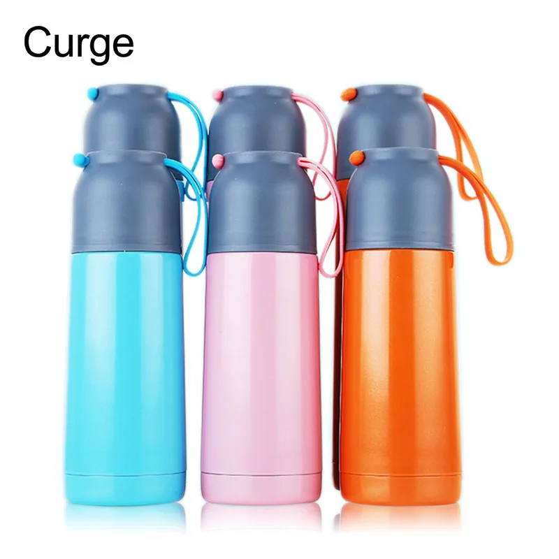 

CURGE Thermos Cup 304 Stainless Steel Thermos Tumbler Vacuum Flask Thermal Water Bottle VFT016