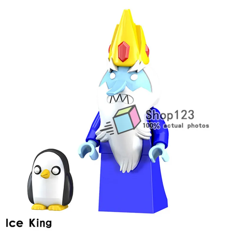 

New Ice King Flame princess Jack Single sale Super Heroes Adventure time Building Blcoks Gift Toys for Children PG1272