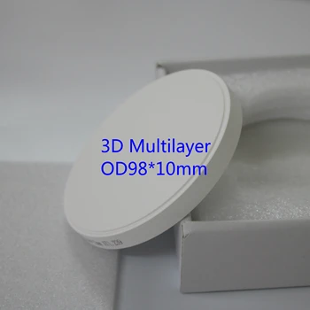 

Dental Lab 3D Multilayer Zirconia Block Zirconium Ceramic Blank for Full Contour Anterior And Posterior Bridges Veneers Material