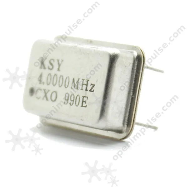 

4 MHz 4-pin Quartz Crystal
