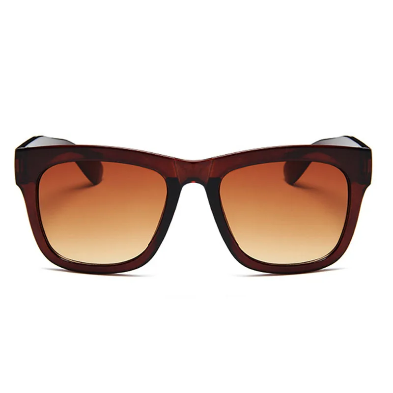 Sunglasses Women Men Sun Glasses Mirror Eyeglasses Eyewear Square Plastic Frame Clear Lens UV400 Goggles Fashion 2019