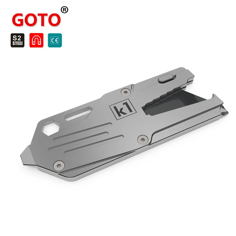 GOTO K1multifuction EDC инструмент легкий и шикарный ingeniours Дизайн Отвертка Набор